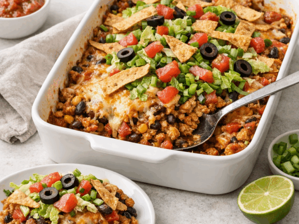 Weight Watcher Taco Casserole Recipe: WW Friendly Mexican