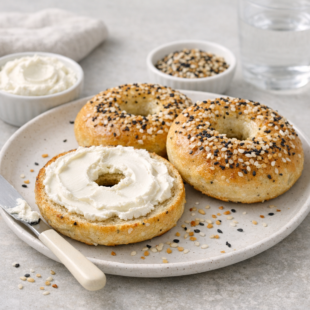 Weight watchers bagel recipe made easy! Chewy, low-point bagels with simple ingredients—perfect for breakfast or brunch.