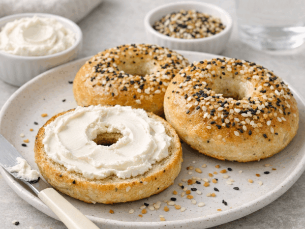 Weight Watchers Bagel Recipe: 2-Ingredient Dough Bagels