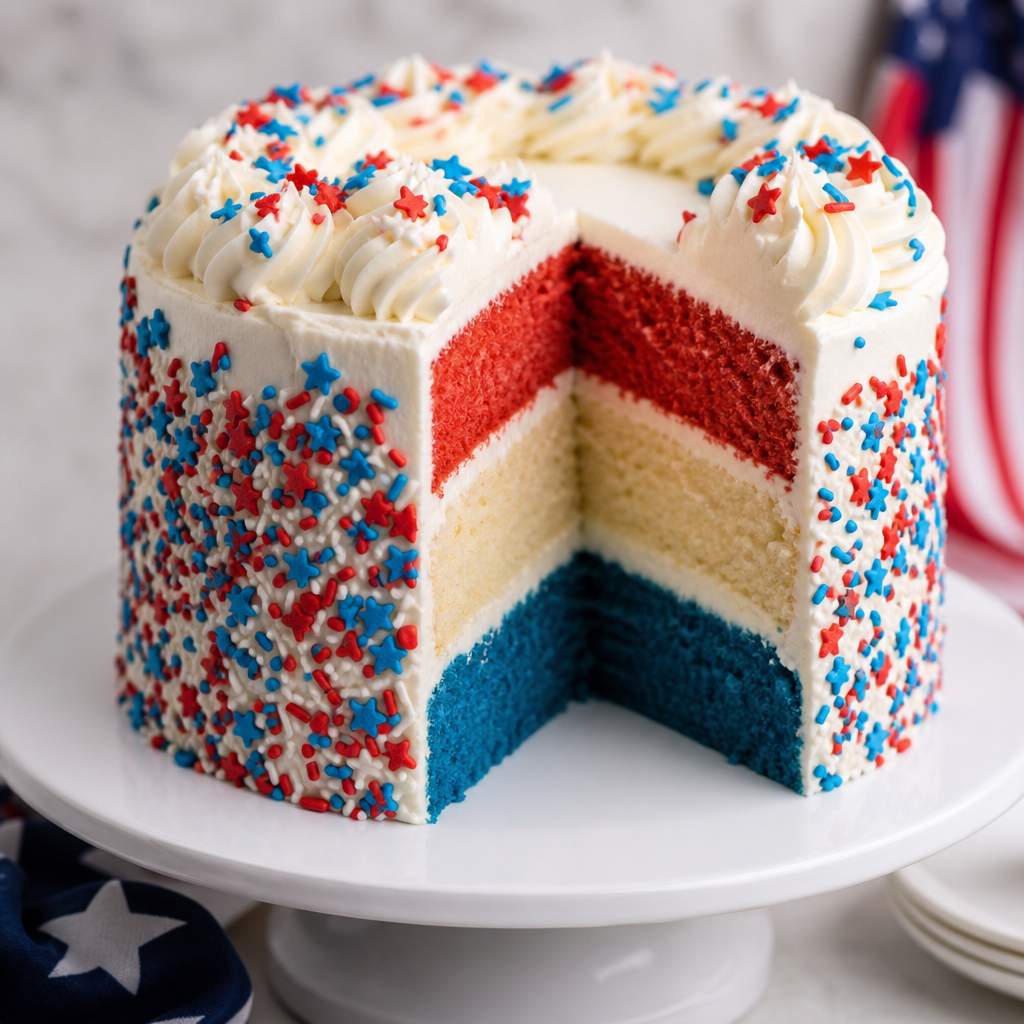 4th of July Celebration Cake Recipe