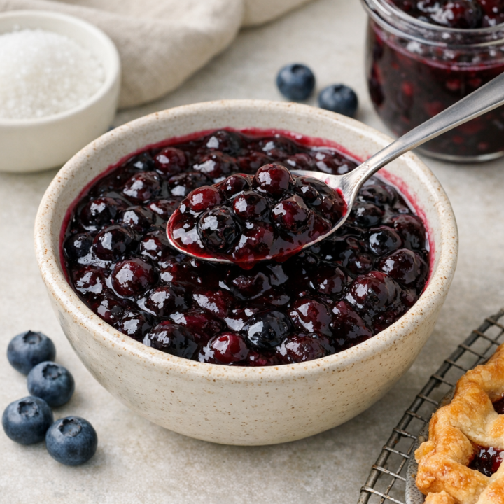 Homemade Blueberry Pie Filling Recipe