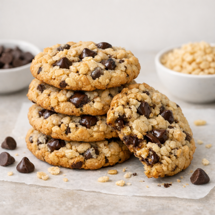 Rice Krispie Chocolate Chip Cookies Recipe
