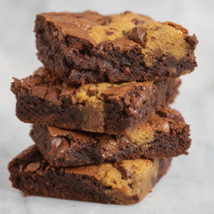 This easy brookies recipe is part brownie, part cookie, and 100% gooey perfection. You absolutely have to make these fudgy chocolate chip cookie bars!