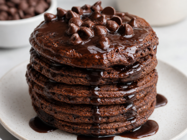 Brownie Batter Pancakes: The Best Chocolate Pancake Recipe