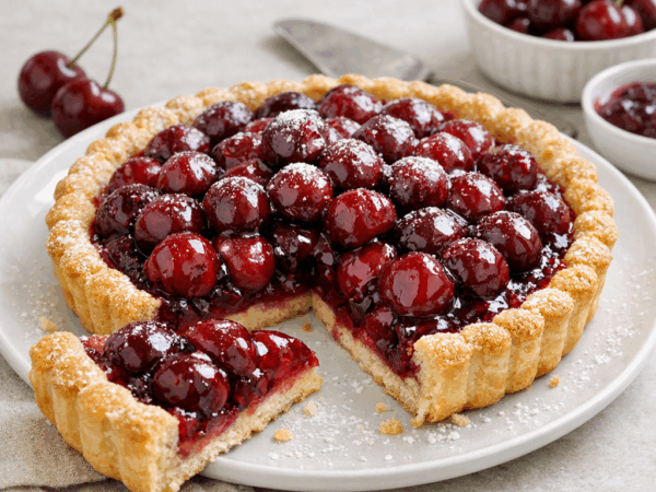 Cherry Tart Recipe: Easy Sour Cherry Tarts With Martha