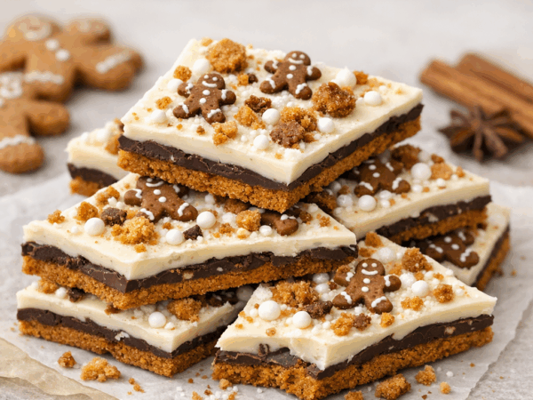 Gingerbread Cookie Bark: A Christmas Chocolate Recipe