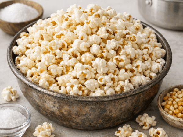 Kettle Corn Popcorn Recipe: How to Make Easy Homemade