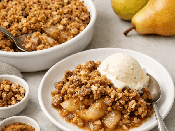 Pear Crisp Recipe: Easy Dessert With Simple Pears
