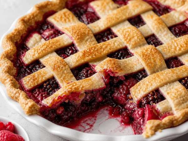 Razzleberry Pie Recipe: The Best Homemade Triple Berry Pie