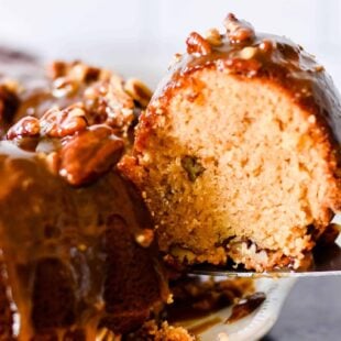Southern Pecan Praline Cake Recipe With Butter