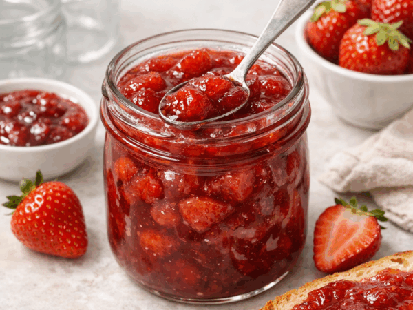 Strawberry Jam Recipe: Easy Homemade No Pectin Small Batch