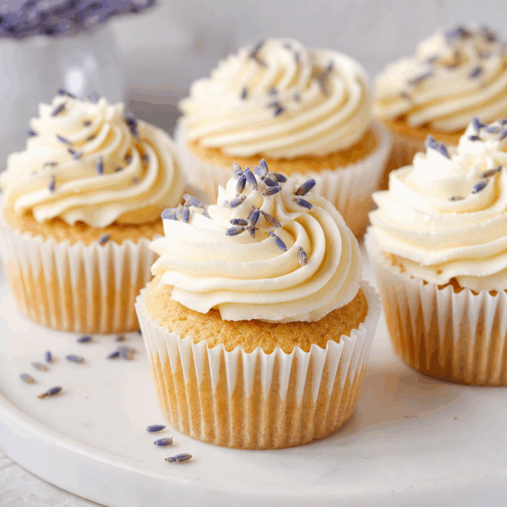 Lavender Cupcakes With Vanilla Buttercream Recipe