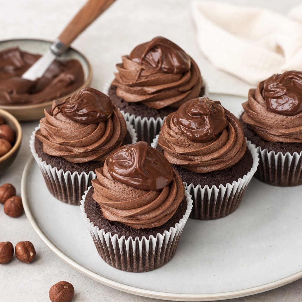Nutella Cupcakes Recipe