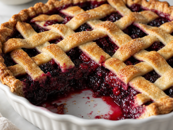 Berry Pie Recipe With a Very Mixed Triple Berry Fill