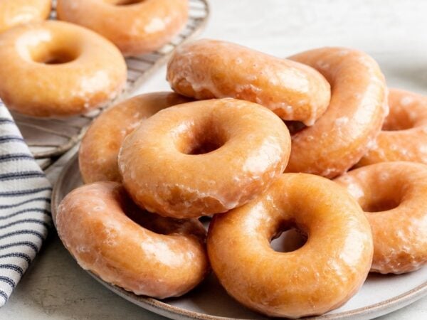 Homemade Krispy Kreme Donuts Copycat Glazed Recipe