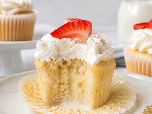 Tres Leches Cupcake Recipe Easy with Coconut