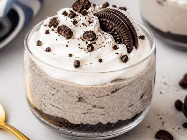 Cookies & Cream Pudding Mousse Recipe With Oreos