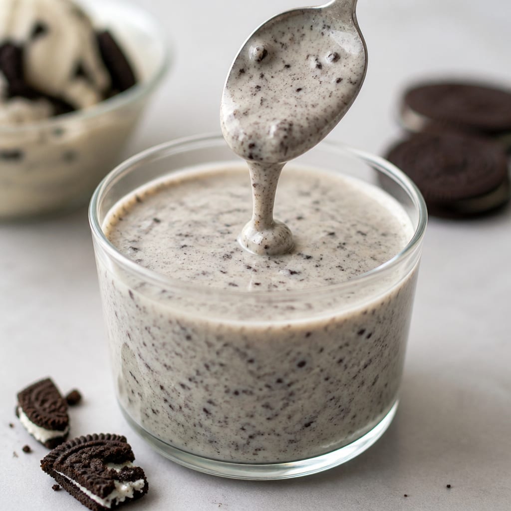 Cookies and Cream Sundae Sauce Recipe