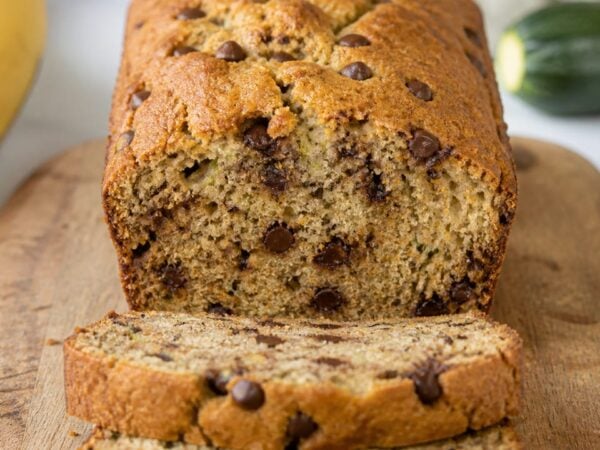 Banana Zucchini Chocolate Chip Bread: One Bowl Recipe