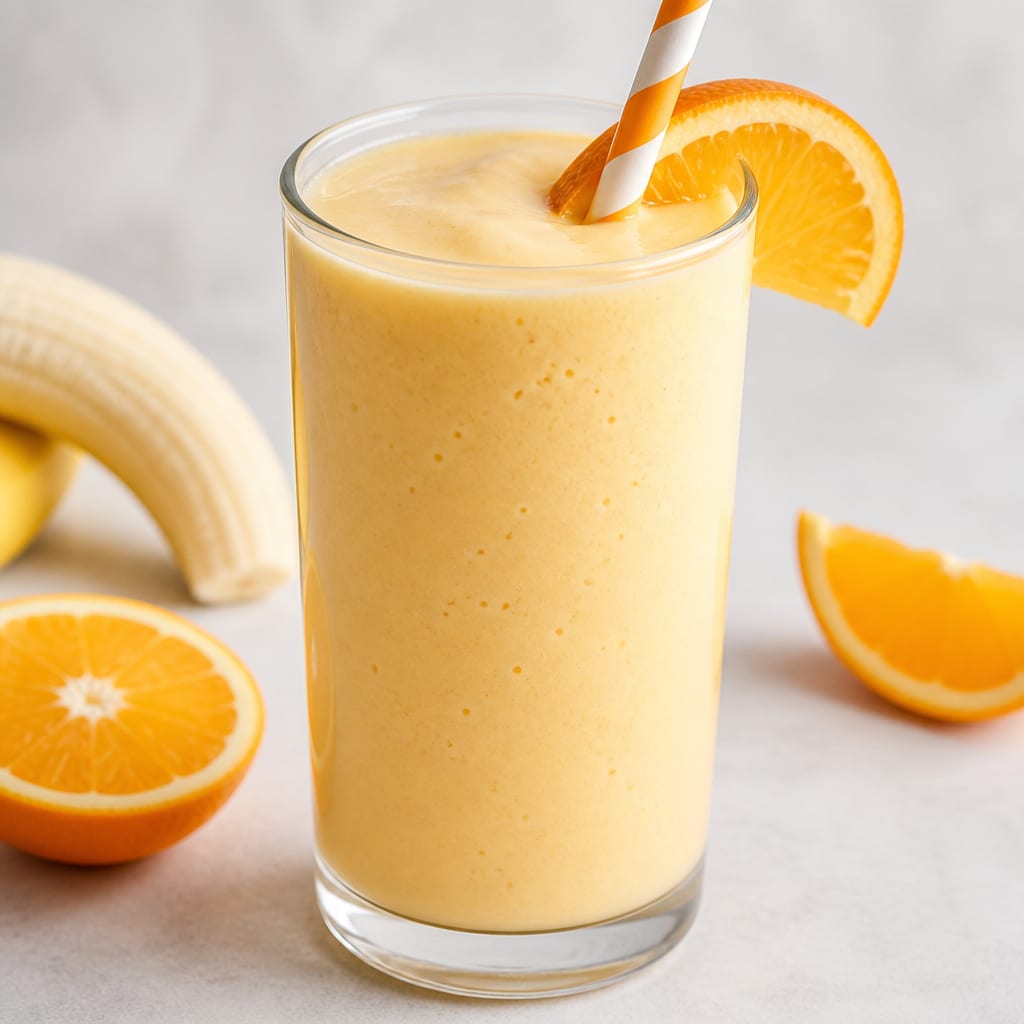 Banana Orange Creamsicle Smoothie Recipe