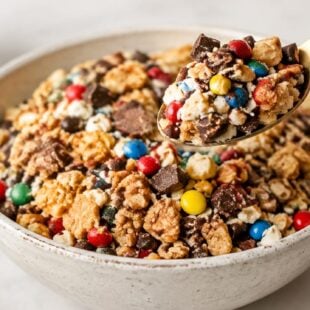 This buttery, crunchy ice cream topping is my grandma's genius recipe! So easy, so addicting, and perfect on literally everything. 🍦